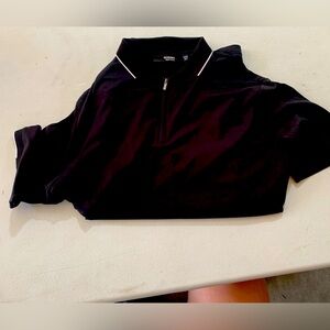 Men’s black XLT polo shirt